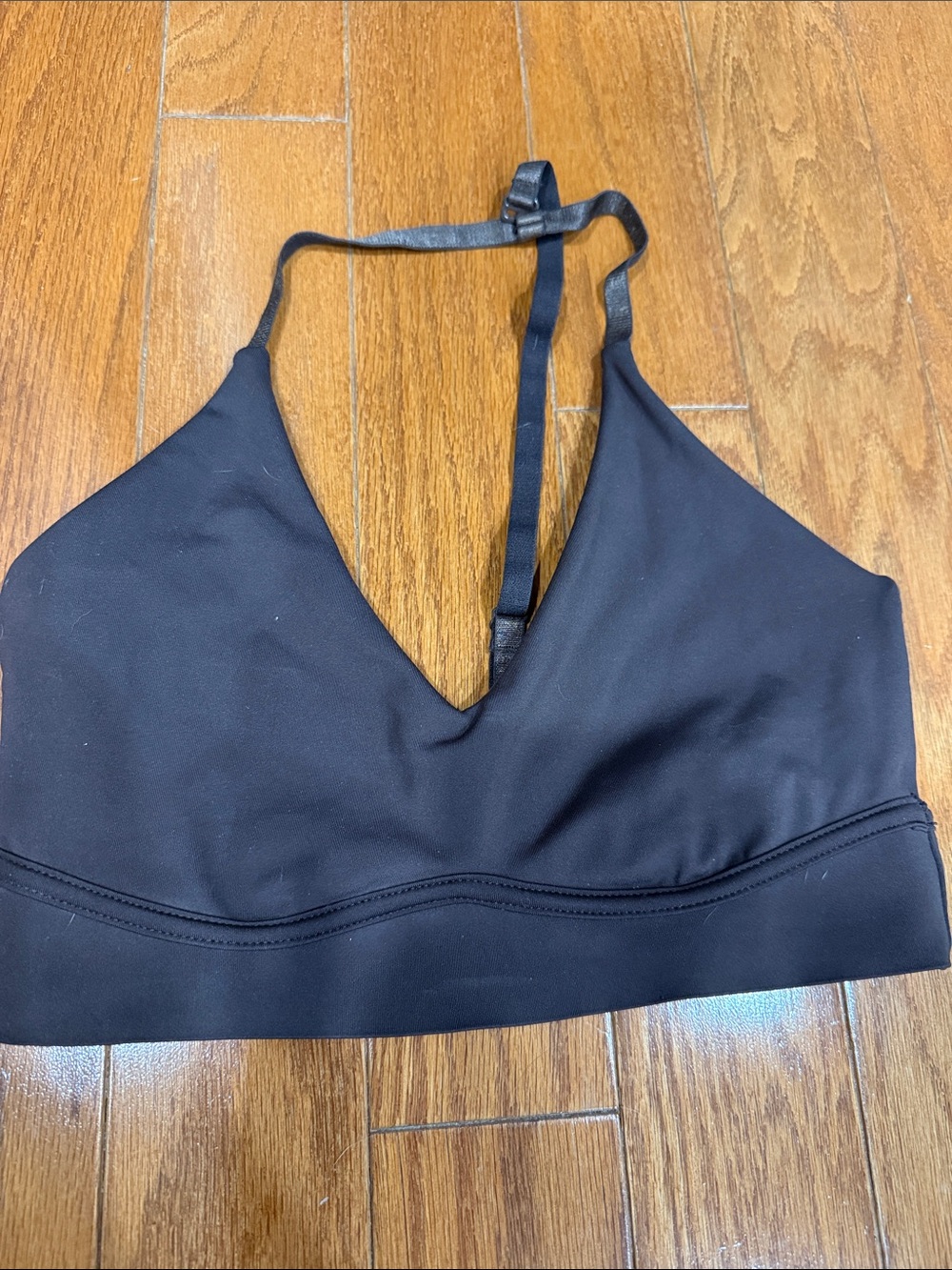 BuffBunny espresso Sports Bralette with Slim Adjustable Straps
